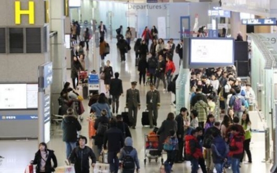 Non-Chinese visitors in Korea expected to top 10m mark this year