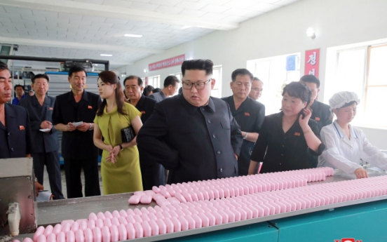 Kim Jong-un’s cosmetic factory visit raises prospect of enhanced economic ties with China