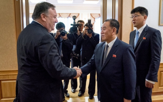 Pompeo in Pyongyang seeks progress on N. Korea nuke commitment