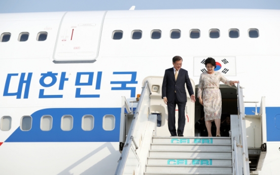 S. Korean president arrives in India for state visit