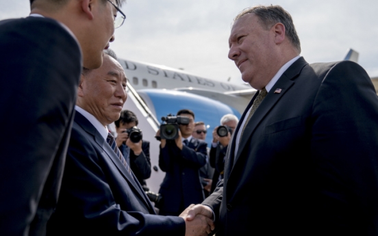 Pompeo: US committed to peaceful solution in Korea