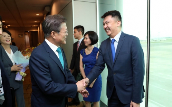 S. Korean president set to hold summit with Singaporean leader Lee