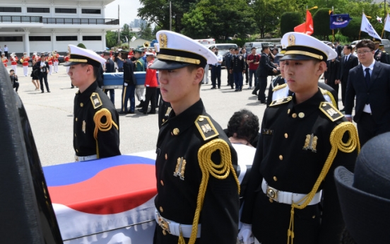 Korea, US mark return of remains of 2 soldiers killed during Korean War