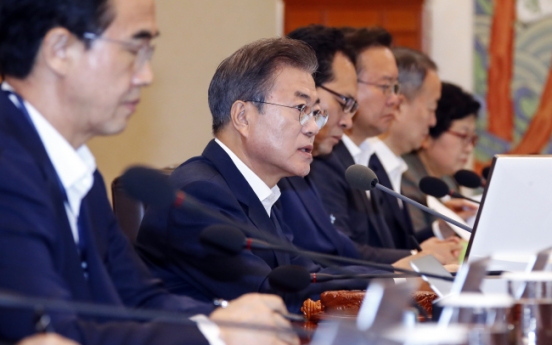 Moon urges strict enforcement of public safety measures