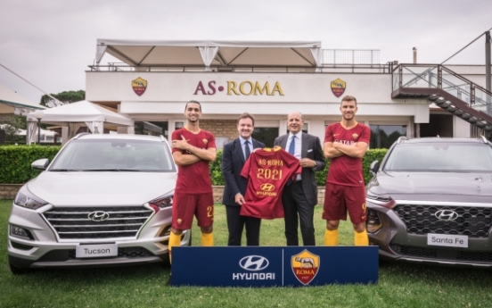 Hyundai Motor sponsors A.S. Roma, Hertha Berlin