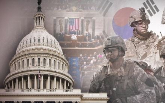 US House passes defense bill restricting drawdown of troops in S. Korea