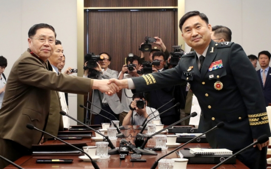 Two Koreas’ generals hold talks to end cross-border hostilities