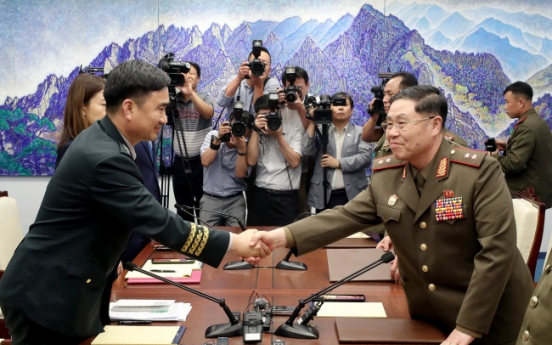 N. Korea's media report on inter-Korean military talks