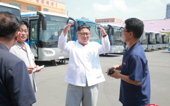 N. Korea leader revs up economic reconstruction push