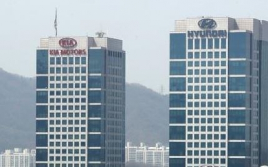 Hyundai, Kia remain 5th-largest carmaker in the world in H1