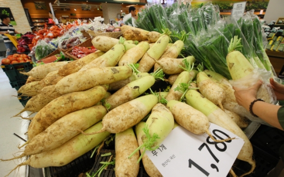 Vegetable prices jump 5.4% in single week from heat wave