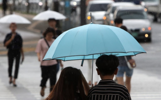 [Weather] Sporadic rain with humidity expected