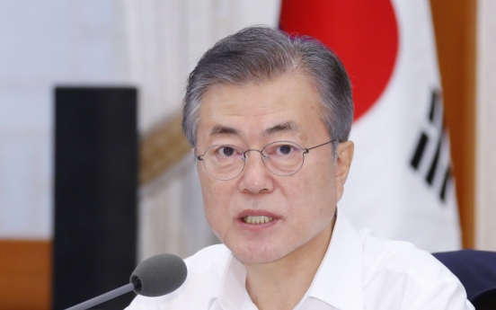 Moon says military will never again be used for political gains