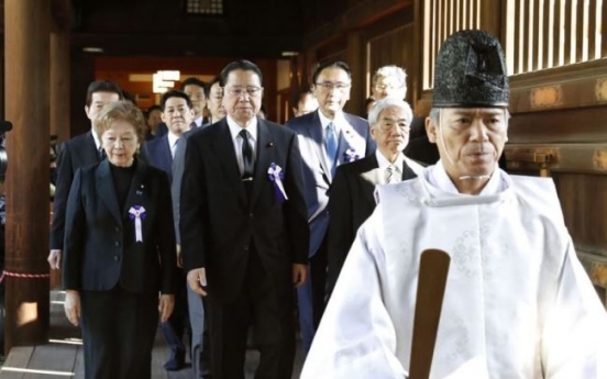 Korea voices ‘deep’ regret over Abe’s offering to Yasukuni shrine