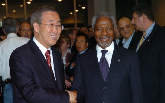 [Newsmaker] Ban offers condolences after Annan's death