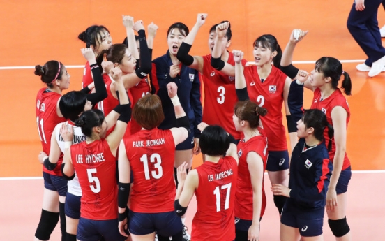 Defending champion Korea wins 2nd straight women’s volleyball match