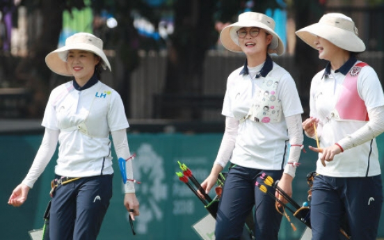 S. Korea beats N. Korea in women's archery team event