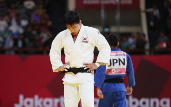 An Chang-rim settles for silver in men’s judo