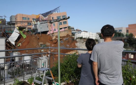 Kindergarten to be demolished after accident in Seoul; no injuries