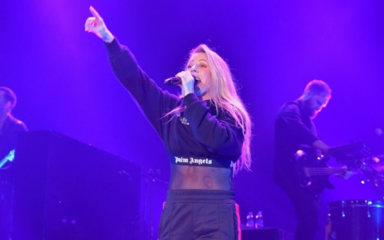 Ellie Goulding wows Seoul fans for 90 minutes