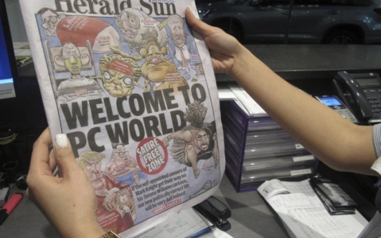 Newspaper reprints controversial cartoon of Serena Williams