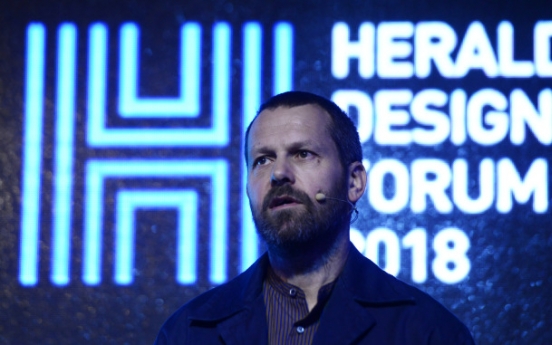 [Herald Design Forum 2018] Designer Martino Gamper talks about ‘Not Just a Chair’