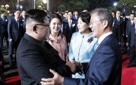 NK media highlight April summit agreement ahead of Moon's visit