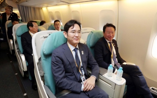 Chaebol chiefs head to Pyongyang with lips sealed about business in the North