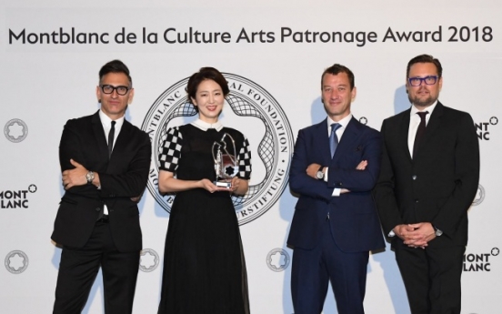 Paradise Culture Foundation chairwoman wins Montblanc Arts Patronage Award