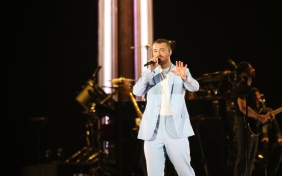 Sam Smith stages first concert in Korea