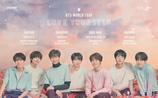 BTS announces 4 Asian destinations on upcoming world tour