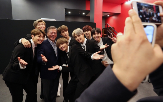 Korean president and BTS bring rare cultural event to France