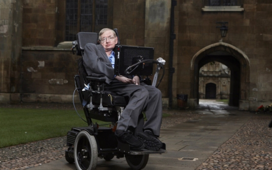 Stephen Hawking wheelchair, thesis up for sale