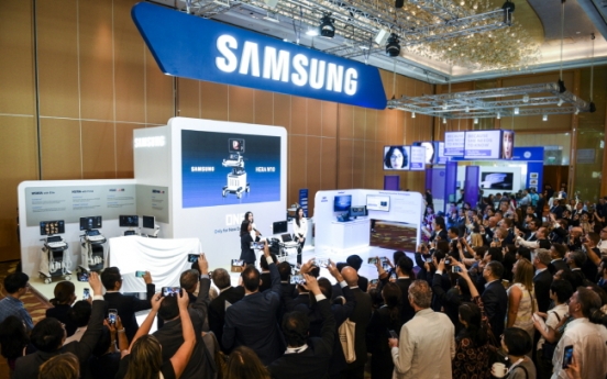 Samsung showcases new ultrasound system