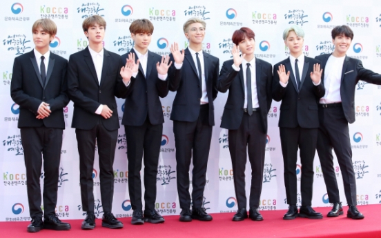 BTS awarded with cultural medal for role in promoting Korean culture