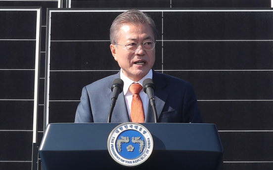 Moon calls for expanding renewable energy production