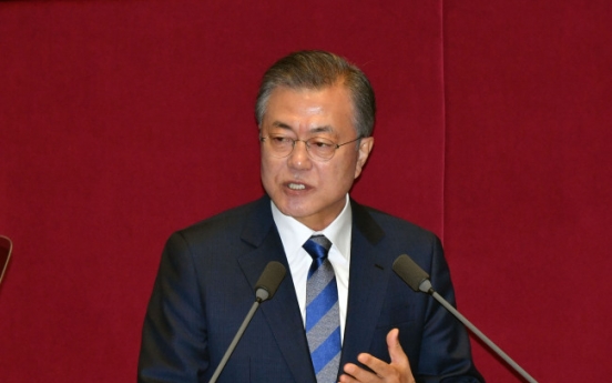 Moon calls for ‘inclusive society’ in budget speech