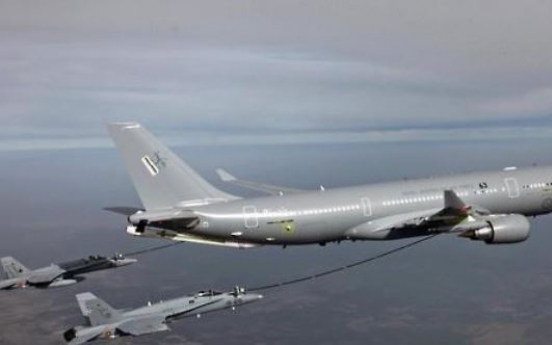 Air Force's first tanker to arrive in Korea Nov. 12: official