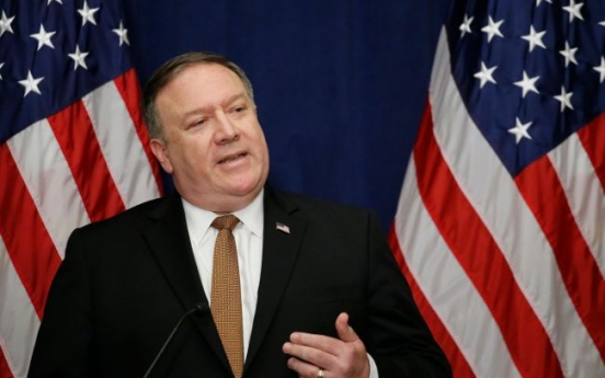 Pompeo to meet NK counterpart in New York at end of week