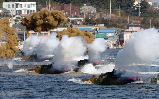 Korea, US resume marine drills