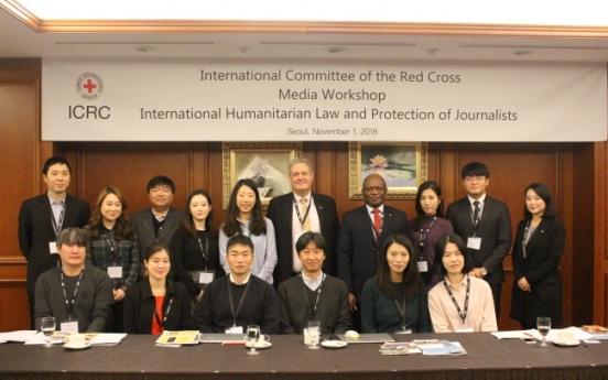 Humanitarian law workshop trains journalists for better protection