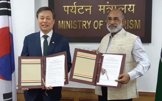 Korea, India agree to enhance cooperation in tourism, sports