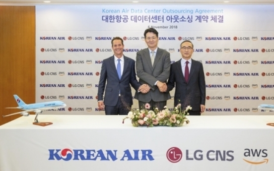 Korean Air to move data to Amazon cloud in next 3 years