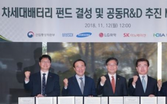 Korea's renewable battery industry to create fund