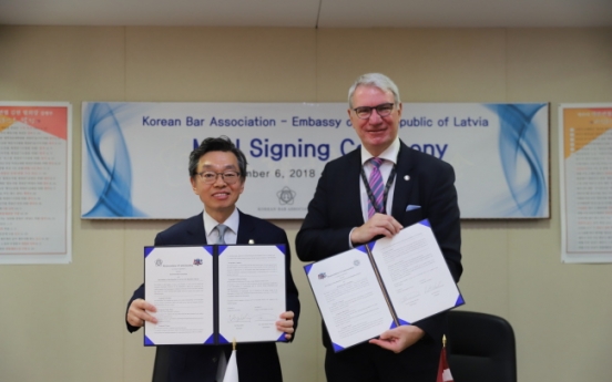 Latvia, Korea sign legal cooperation accord