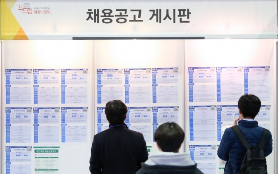 Korea's jobless rate rises in Oct., dismal job conditions continue