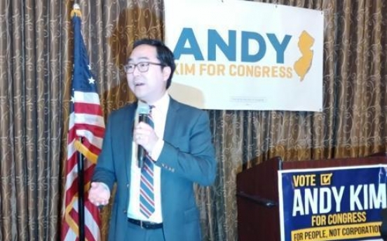 Korean-American Andy Kim elected to US Congress