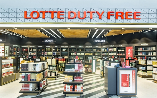 Lotte Duty Free’s overseas sales jump 65 percent