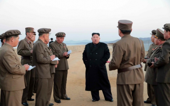 NK leader inspects test of new high-tech weapon amid stalemated nuke talks