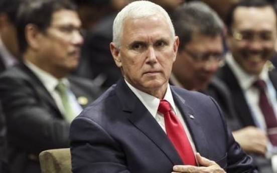 Pence: US won't require nuclear inventory before 2nd NK summit